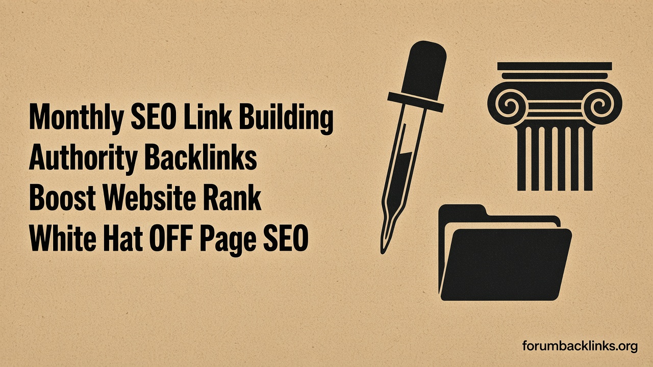 15,000 Backlinks From 7 Platforms For | Forum Backlinks