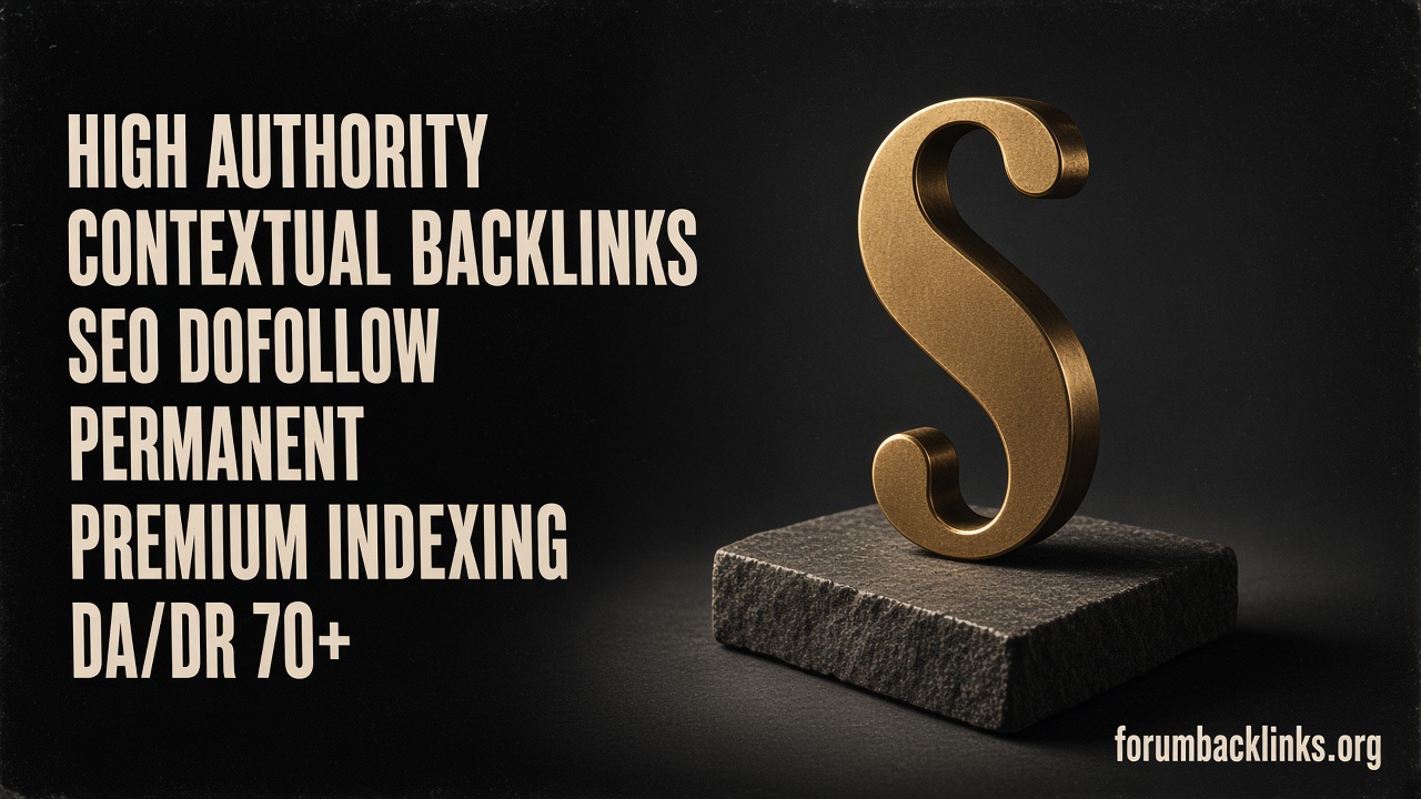 Safe Manual Foundational Backlinks | Forum Backlinks