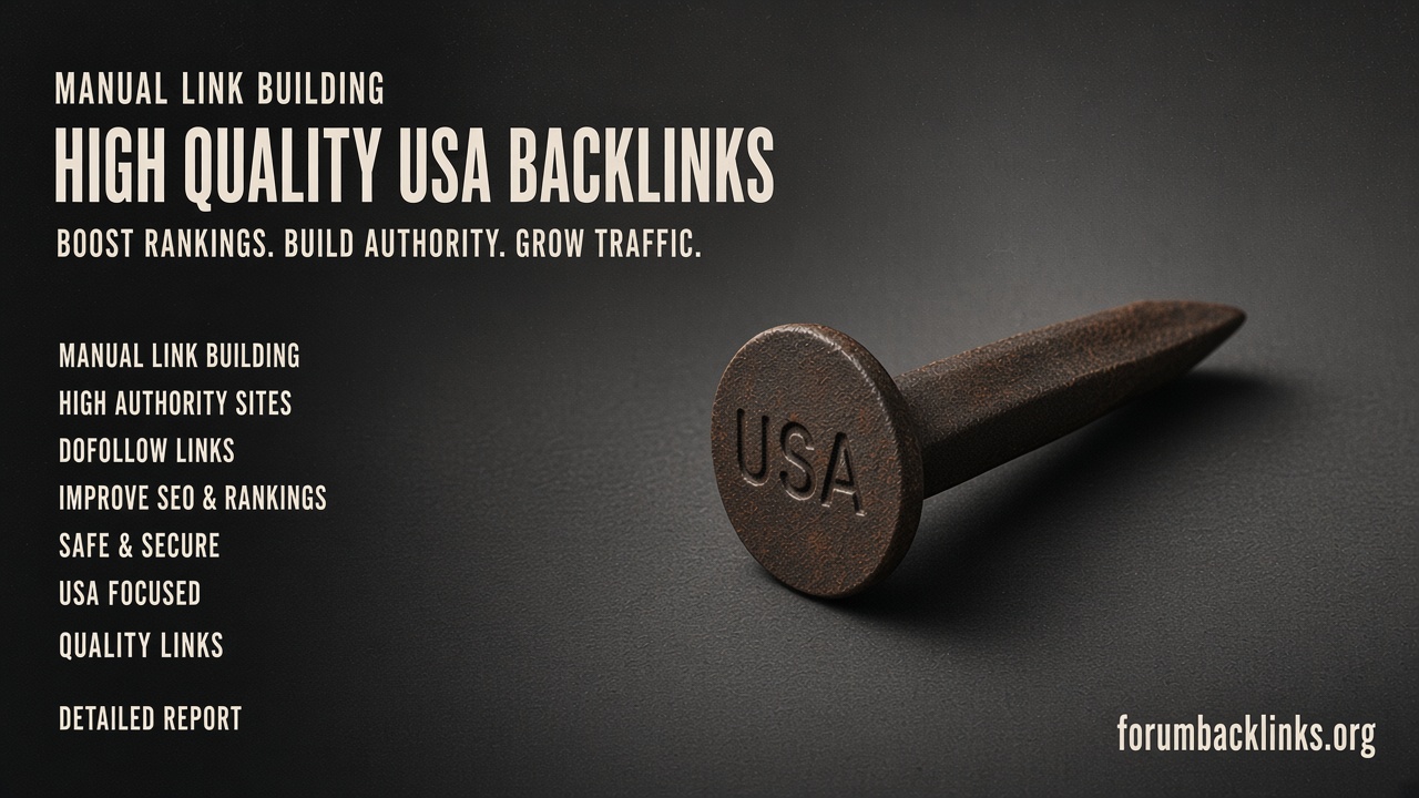 High Quality Manual UK Crowd Links | Forum Backlinks