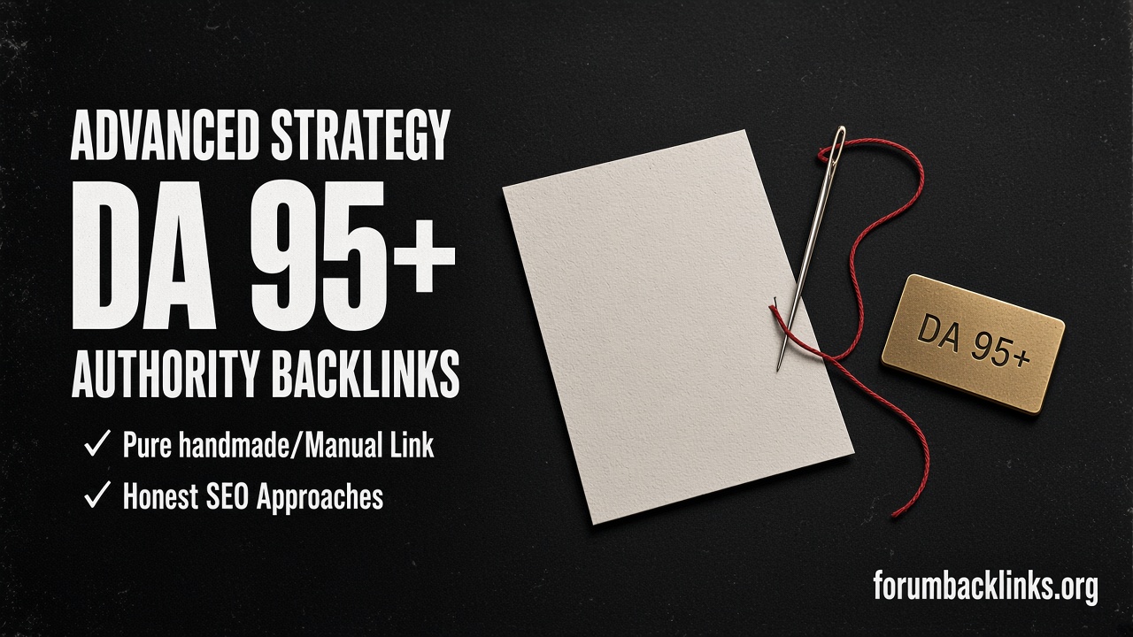 High Quality Contextual Seo Dofollow | Forum Backlinks