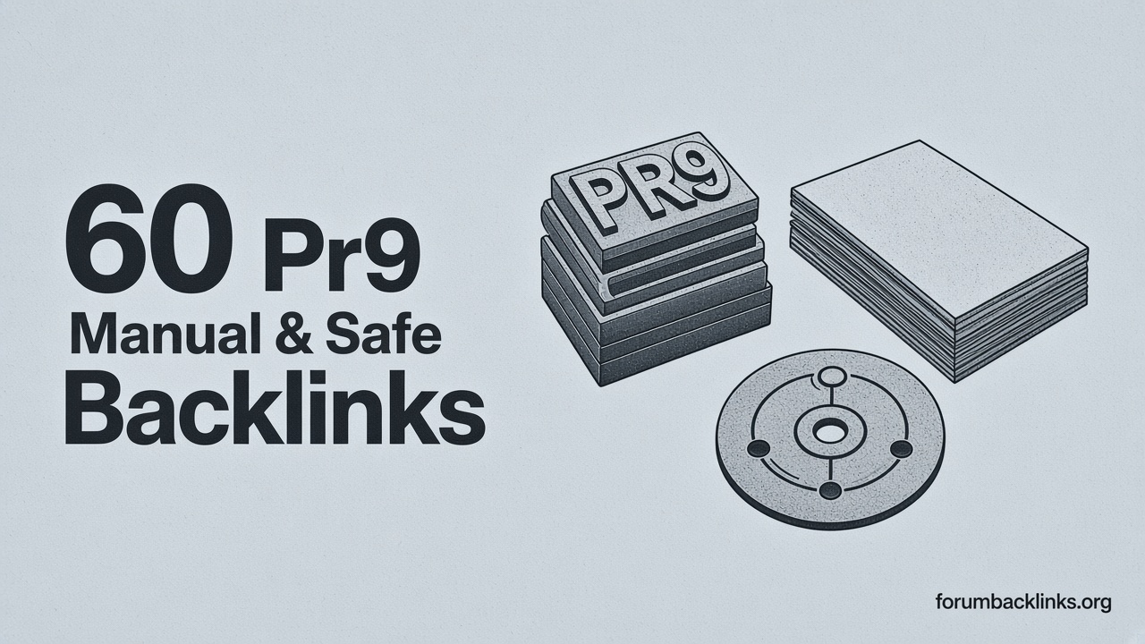 Generate Niche SEO Backlinks Via Blogger | Forum Backlinks