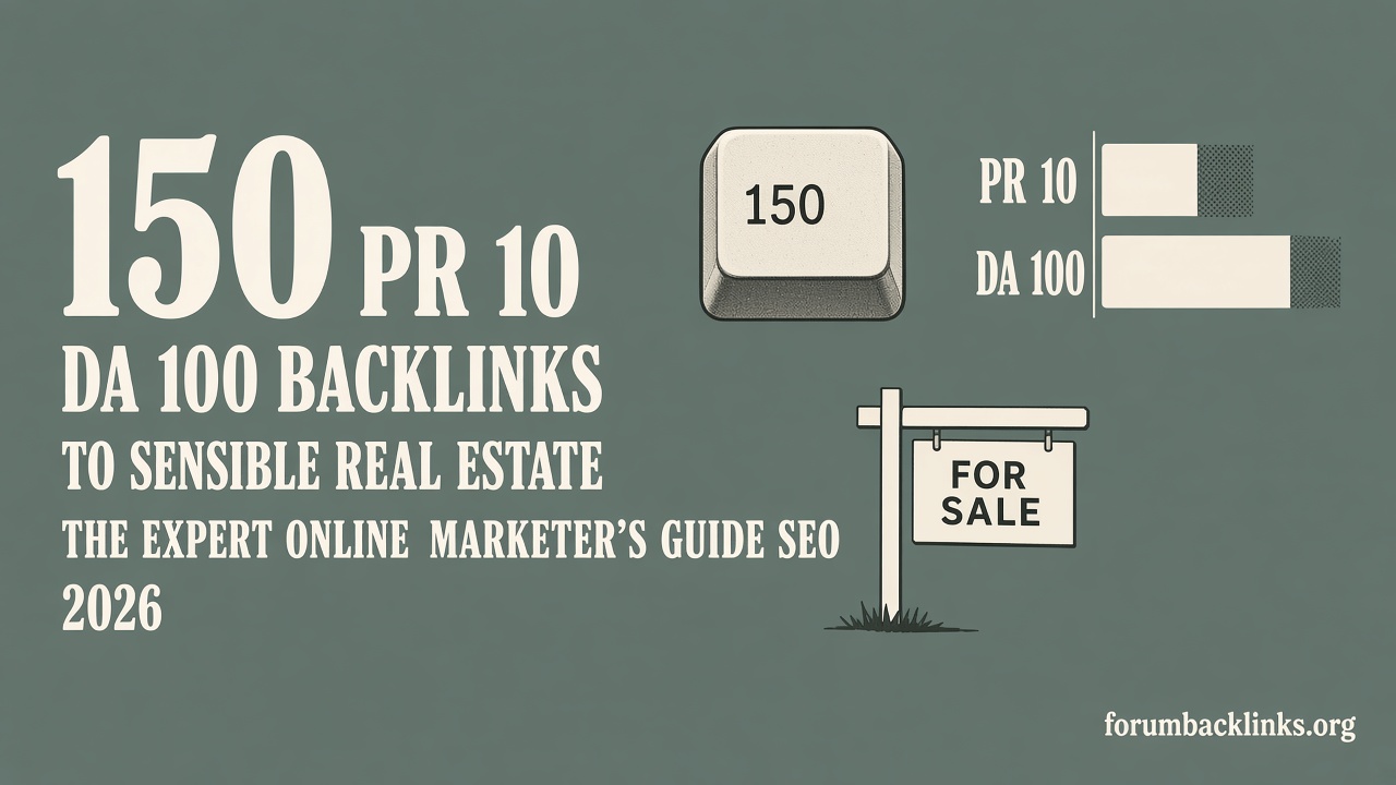 Skyrocket Ranking With High Quality | Forum Backlinks