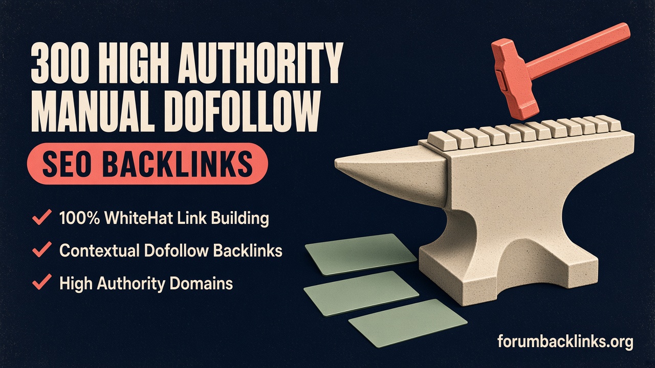 Dofollow High Authority UK Backlinks From | Forum Backlinks