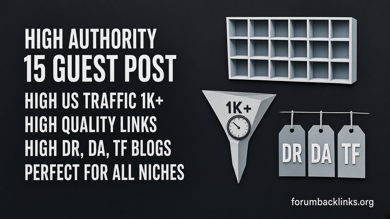 3 Tier Contextual Backlinks For SEO | Forum Backlinks