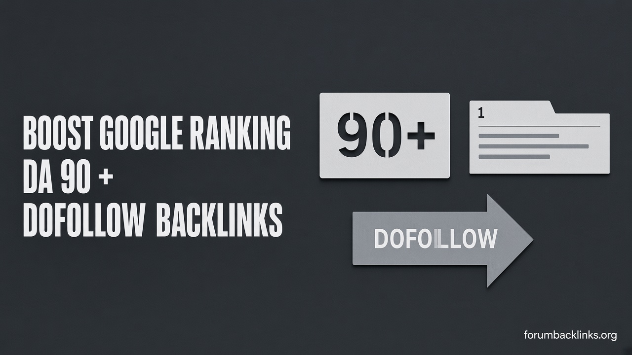 Help You Rank Higher On Google With Safe | Forum Backlinks