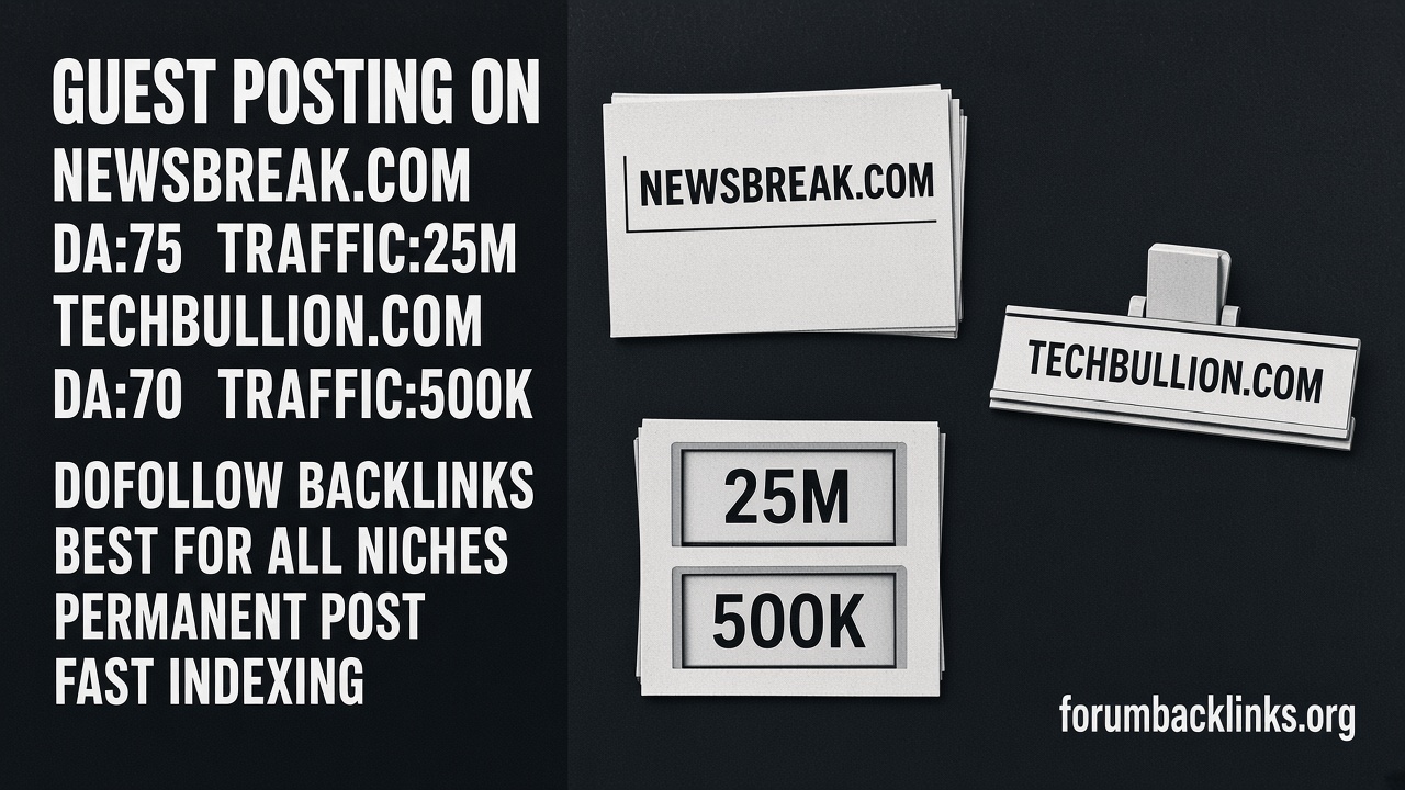 Parasite SEO Backlinks For Fast Ranking | Forum Backlinks