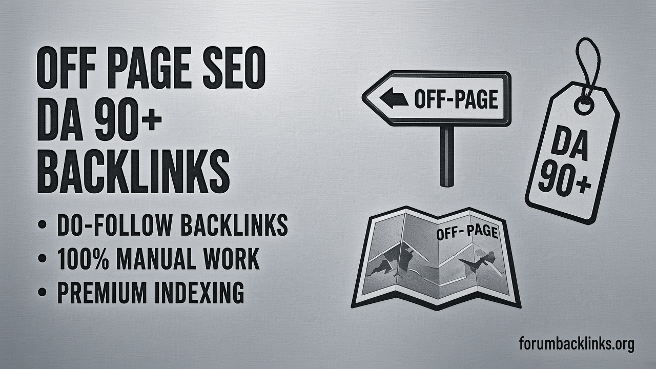 Monthly SEO Backlink Service Through | Forum Backlinks