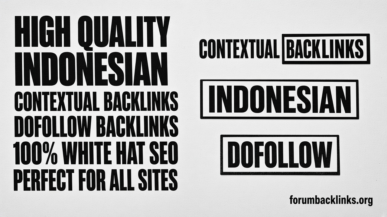 Diverse White Hat SEO Backlink Building | Forum Backlinks