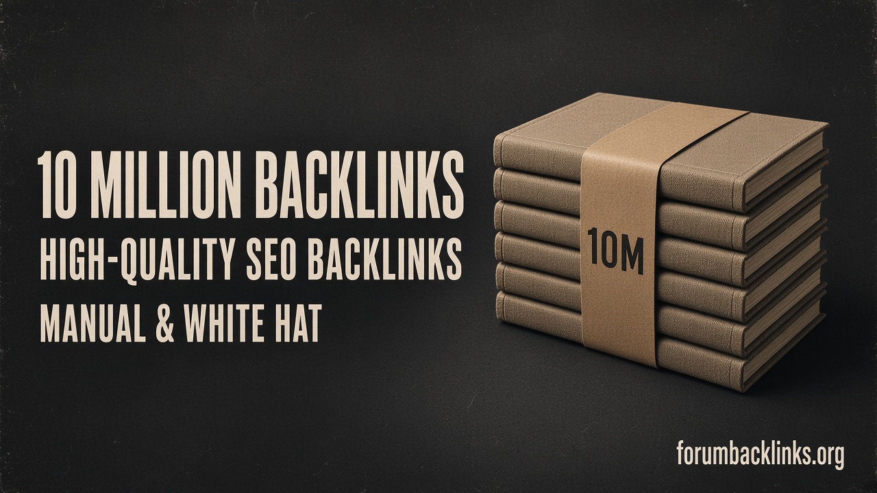 Submit 270 Pr9 Da90 High Authority SEO | Forum Backlinks