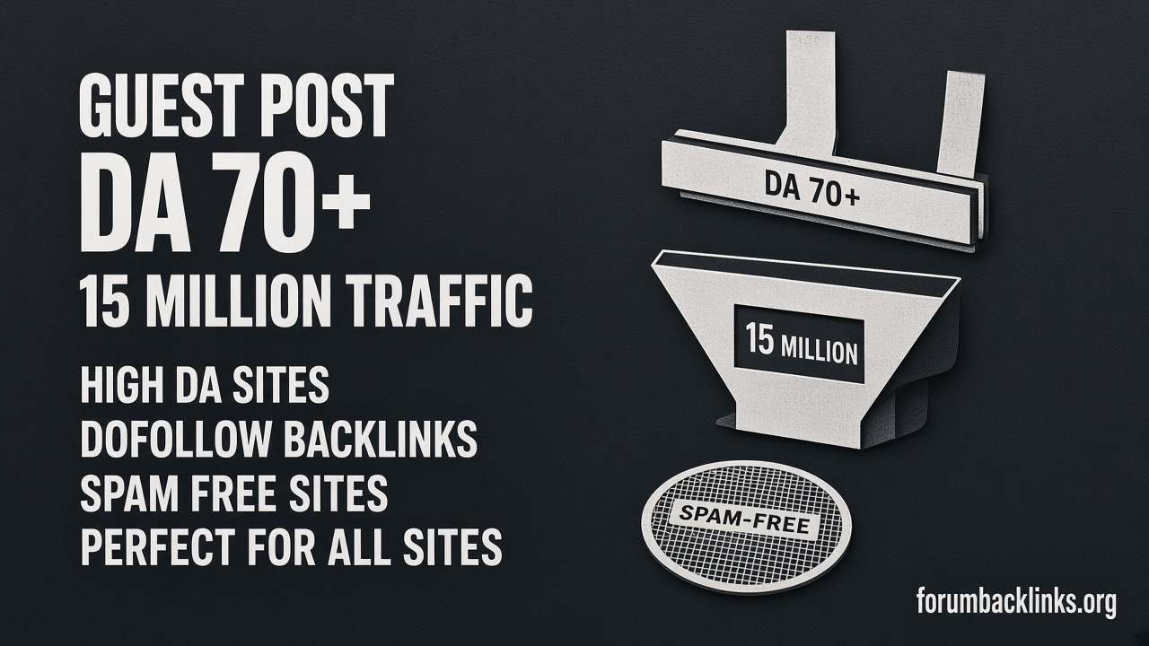 High Quality SEO Backlinks And Link | Forum Backlinks