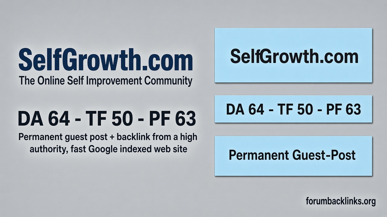 High Quality Backlinks, Link Building And | Forum Backlinks